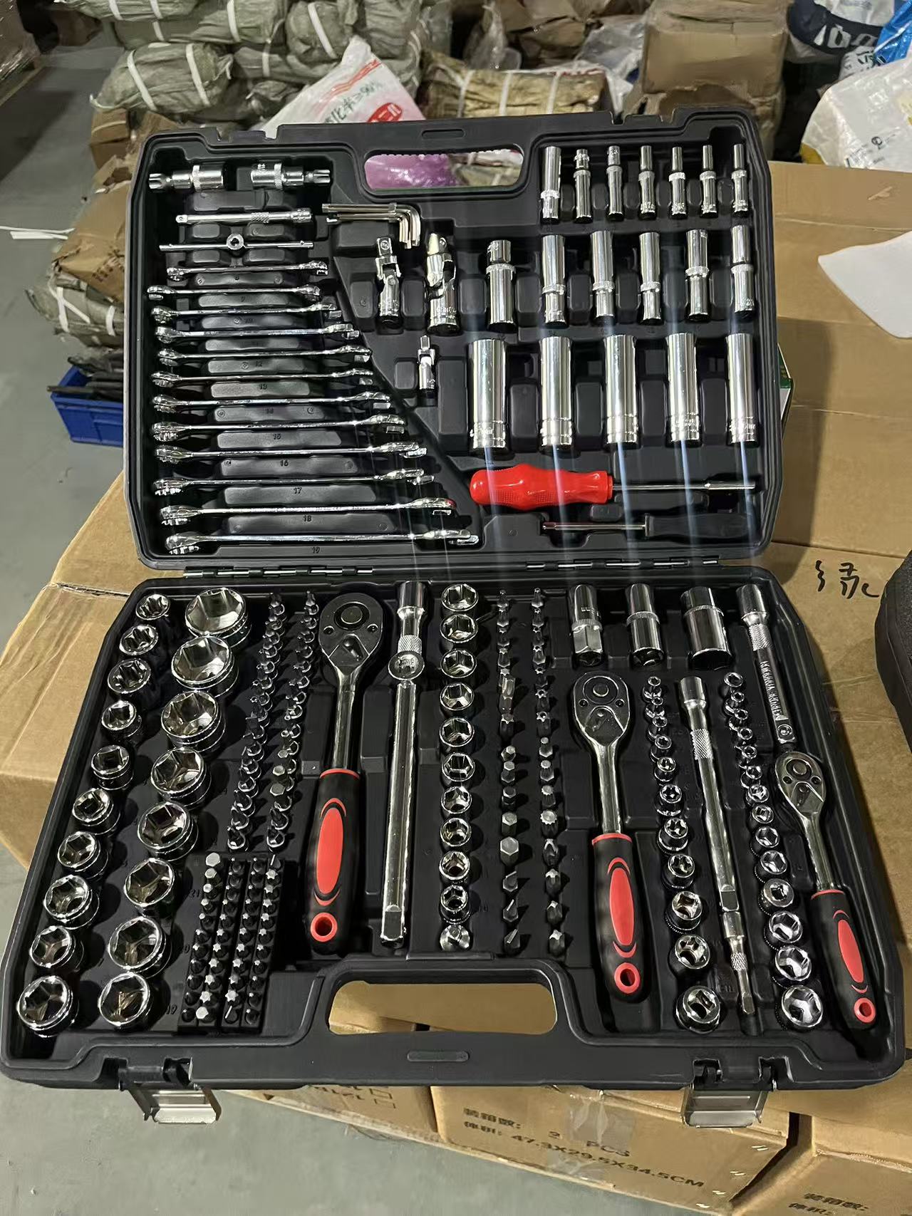 Power Tools Hand Tools - 216피스 DIY 자동차 수리 공구 세트,