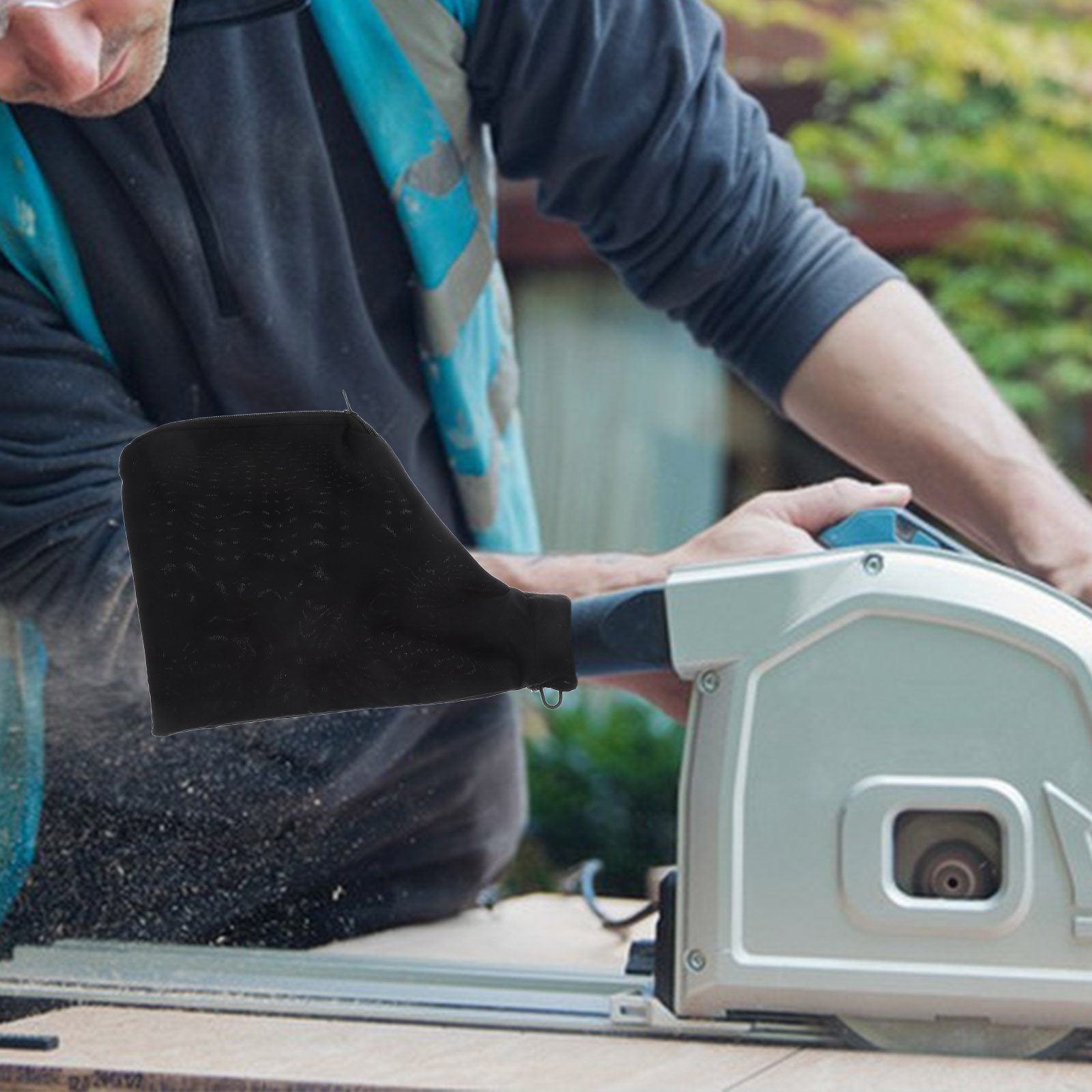 Power Tools Woodworking - 테이블 톱 먼지 수집기용 범용 블랙