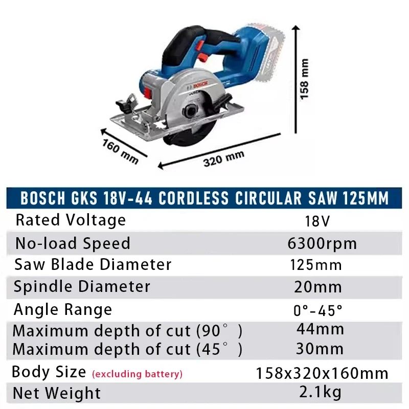 보쉬 무선 원형톱 GKS18V-44 목공용 가정용 12 - Power Tools Woodworking 리뷰 및 가격