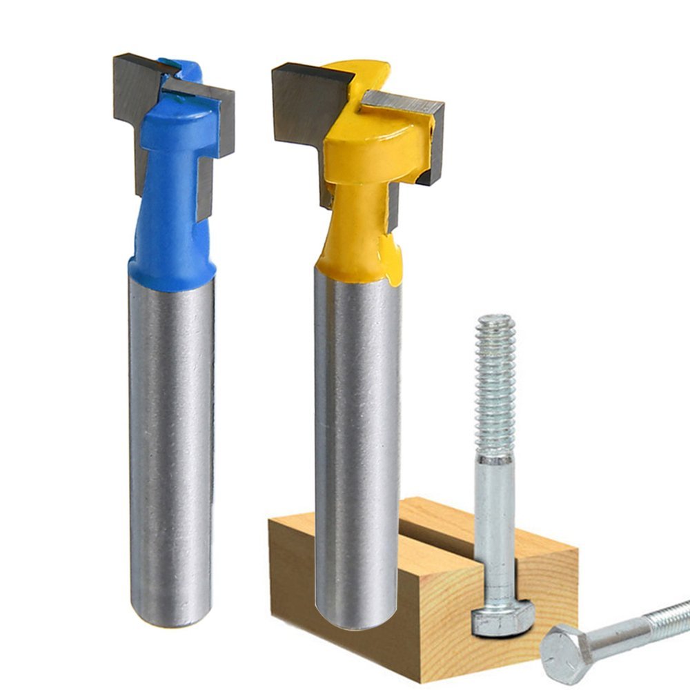 A11I 1/4인치 생크 T-슬롯 커터 라우터 비트 스 - Power Tools Woodworking 리뷰 및 가격